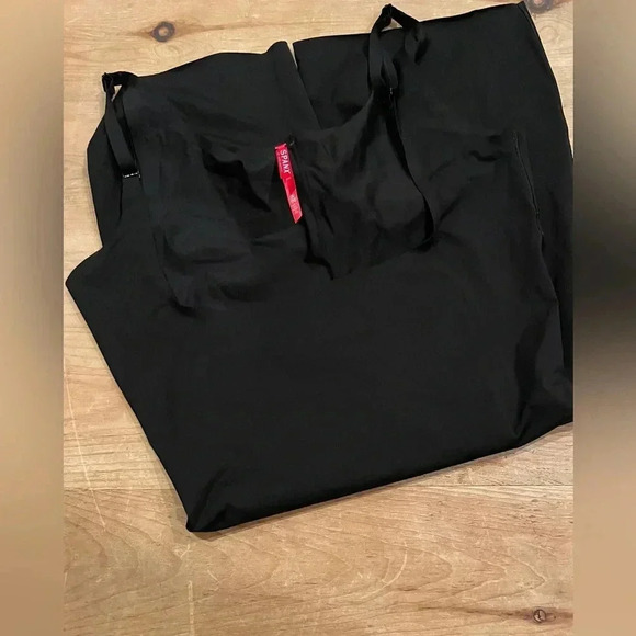 Spanx Black One Piece with Adjustable Straps Size IX 1TG Shapewear - Picture 4 of 11